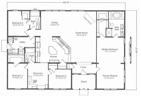 40x60 barndominium floor plans